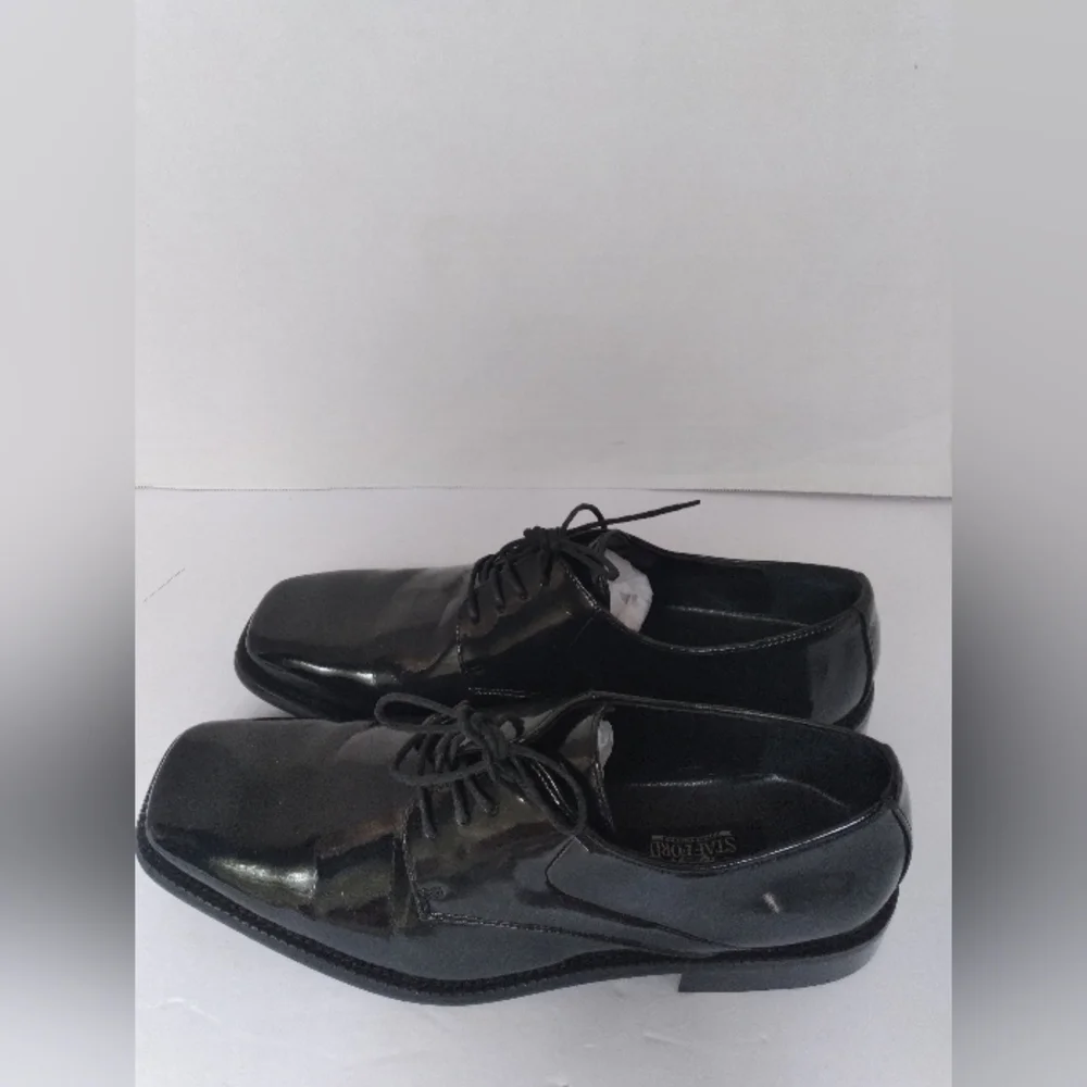 Classic Black Patent Leather Oxford Dress‎ Shoes Formal Business Lace-up Derby